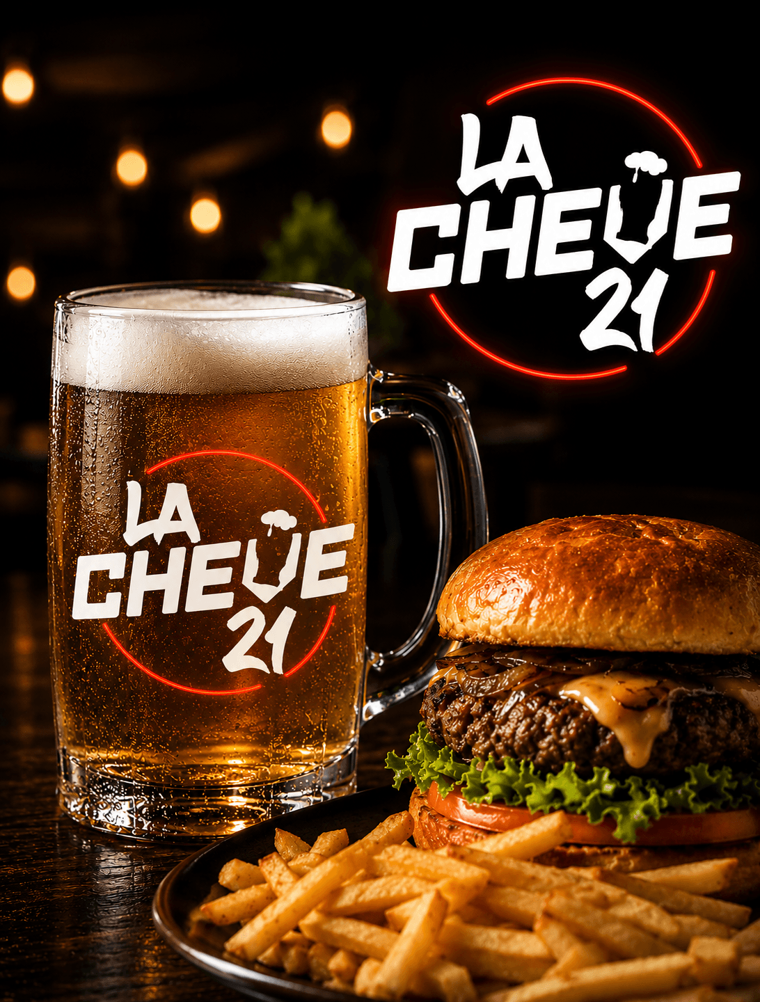 Ambiente juvenil y social en La Cheve 21 Restobar San Miguel